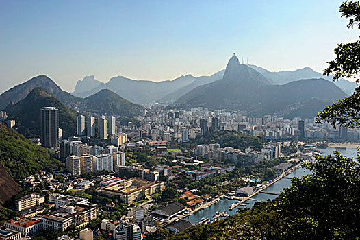 巴西,里约热内卢,甜面包山,科科瓦多