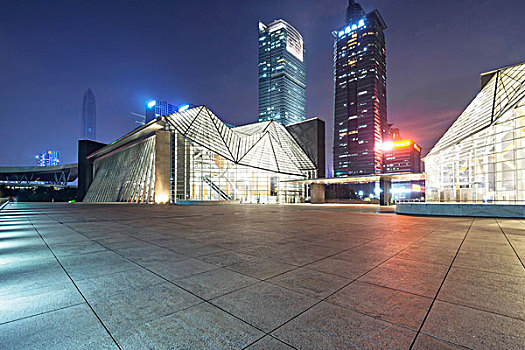 深圳著名的建筑深圳音乐厅和图书馆