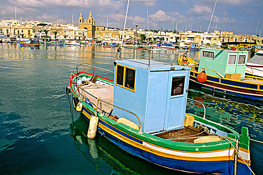 船,马尔萨什洛克,马耳他,欧洲