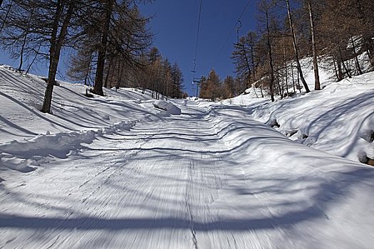 滑雪缆车,山,伯尔尼阿尔卑斯山,瑞士