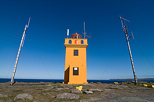 灯塔,海岸,冰岛