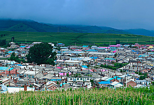 吉林省图们市乡村建筑景观