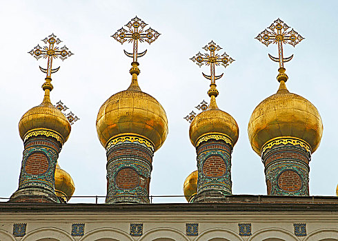 金色,圆顶,教堂,长袍,克里姆林宫,莫斯科,俄罗斯,欧洲