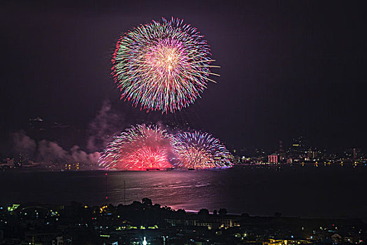 国家,新,烟花,游戏,长野,日本