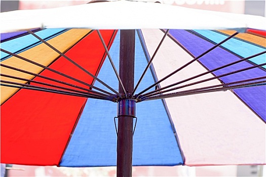 彩色,伞