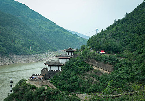 白帝城,瞿塘峡