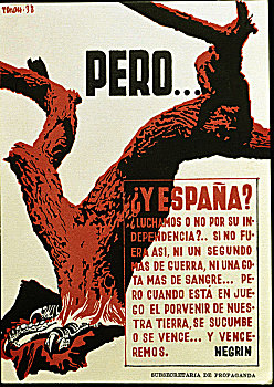 西班牙,内战,海报