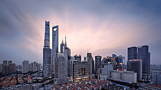 上海陆家嘴城市建筑