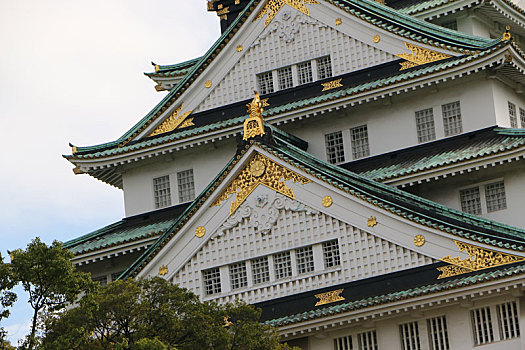 日本,大阪,天守阁