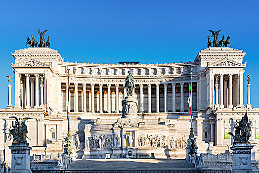 国家纪念建筑,纪念建筑,首都,罗马,拉齐奥,意大利,欧洲