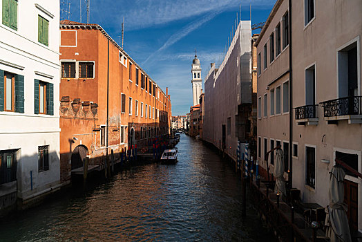 意大利威尼斯水上街道