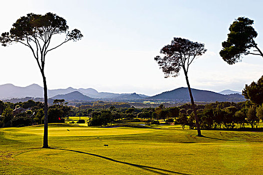 高尔夫球场,儿子,马略卡岛,巴利阿里群岛,西班牙