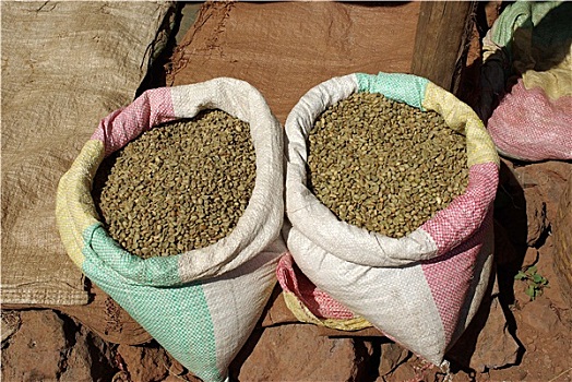 咖啡豆,非洲