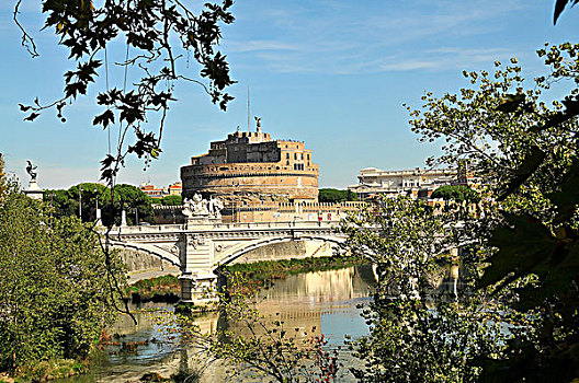 罗马,首都,意大利,台伯河