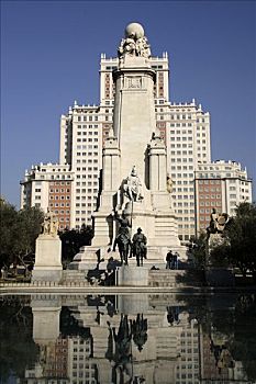 堂吉诃德,雕塑,西班牙广场