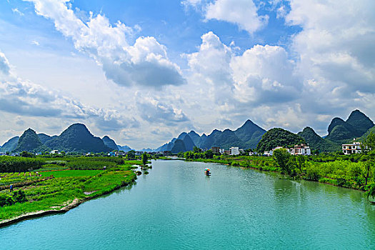 漓江,玉龙河,漂亮,风景