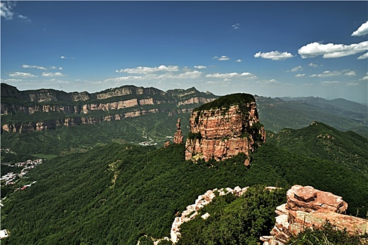 河北省石家庄市赞皇县嶂石岩风景区