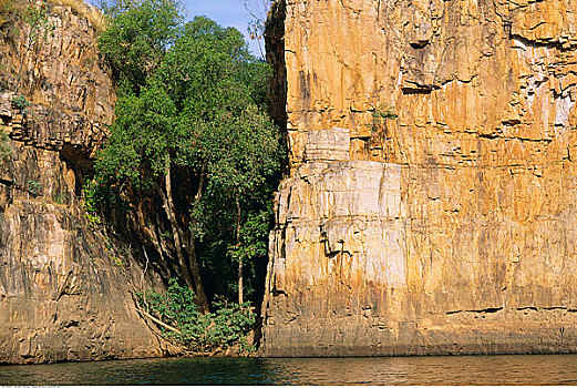岩石,水,凯瑟琳峡谷,北领地州,澳大利亚