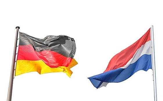 德国,荷兰,旗帜