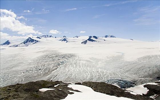 冰河,肯奈半岛,阿拉斯加,美国