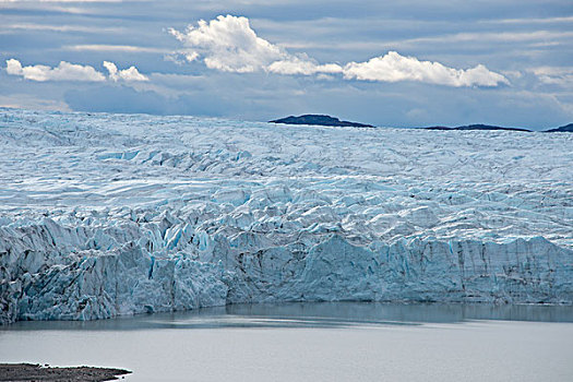 格陵兰,大,峡湾,冰原,冰河,冰碛,风景,大幅,尺寸