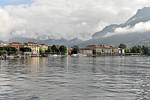 卢加诺,湖,提契诺河,瑞士,欧洲