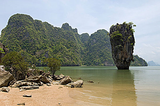 泰国,湾,苏梅岛,岛屿