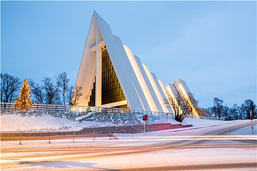 特罗姆瑟,北极,大教堂,挪威