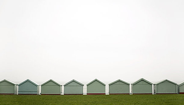 排,海滩小屋,英格兰