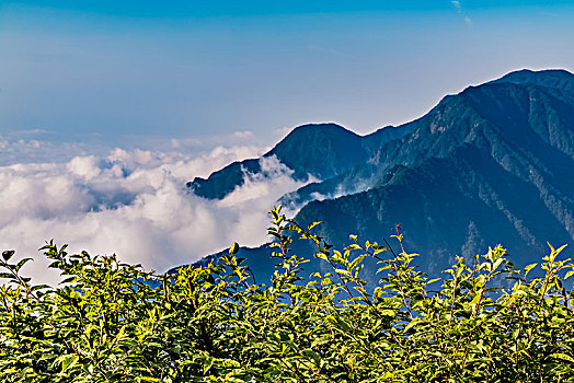 江西省九江市庐山含鄱口风景区自然景观