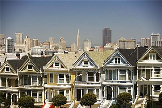 建筑,獨棟別墅,舊金山,加利福尼亞,美國