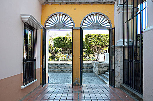 拱,文化中心,罗萨里奥,恰帕斯,墨西哥