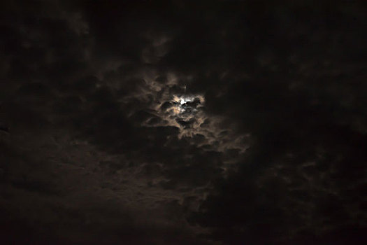 云遮月