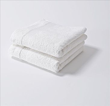 白色毛巾素材图片