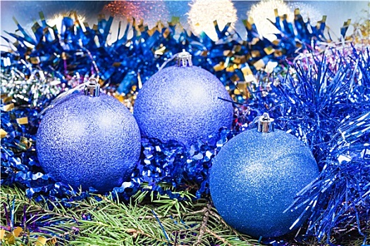 圣诞节,蓝色,装饰,背景