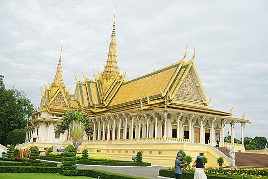 柬埔寨,金边,大皇宫