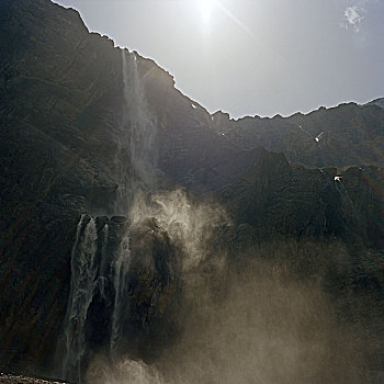 瀑布,比利牛斯山脉