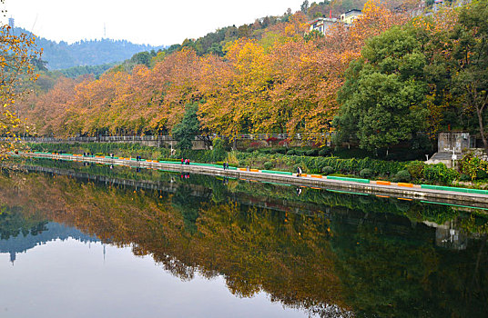 贵州省遵义市湘江河风景