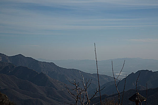 山,山路,弯道,冬天