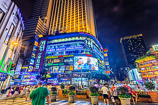 广州北京路夜景