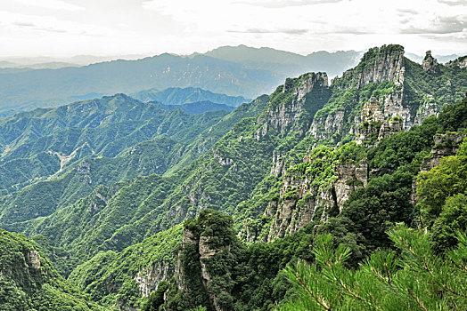 河北省保定市涞源县白石山风景区