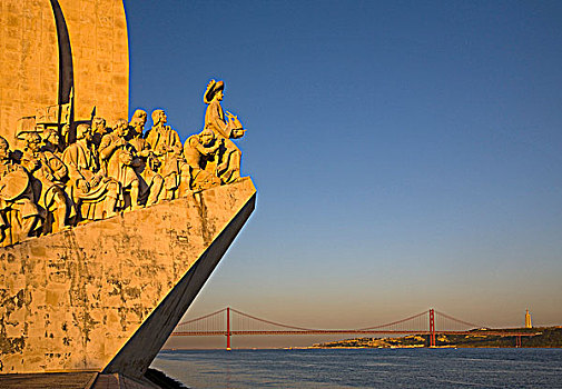 葡萄牙,里斯本,纪念建筑,发现,吊桥