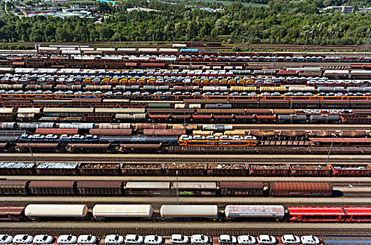 货运,铁路,慕尼黑,巴伐利亚,德国