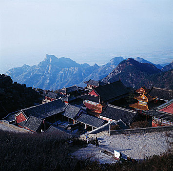 山东泰山岱顶碧霞祠