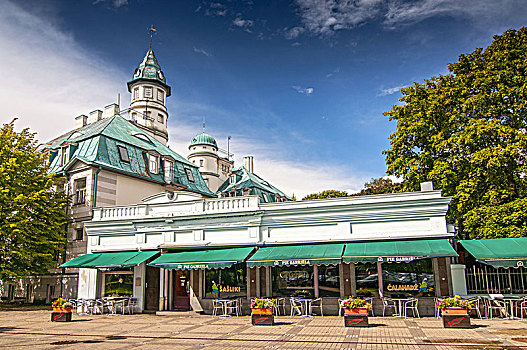 餐馆,酒店,拉脱维亚,波罗的海国家