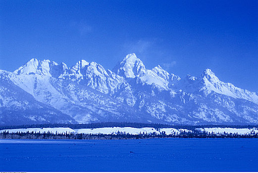 风景,冬天,靠近,利马,蒙大拿,美国