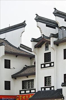 新建筑,靠近,龙华寺,上海,中国