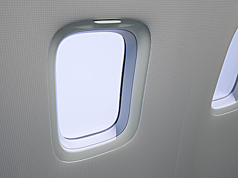 飞机,窗户,看穿