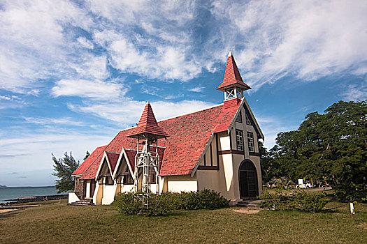 毛里求斯红顶教堂