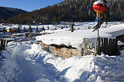 中国东北雪乡